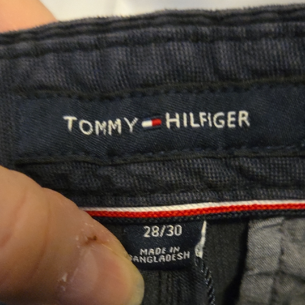 Tommy Hilfiger Black Corderoy Pants